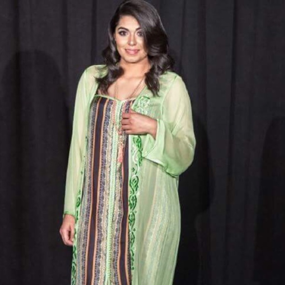 Long jacket set - Picture 4 of 4